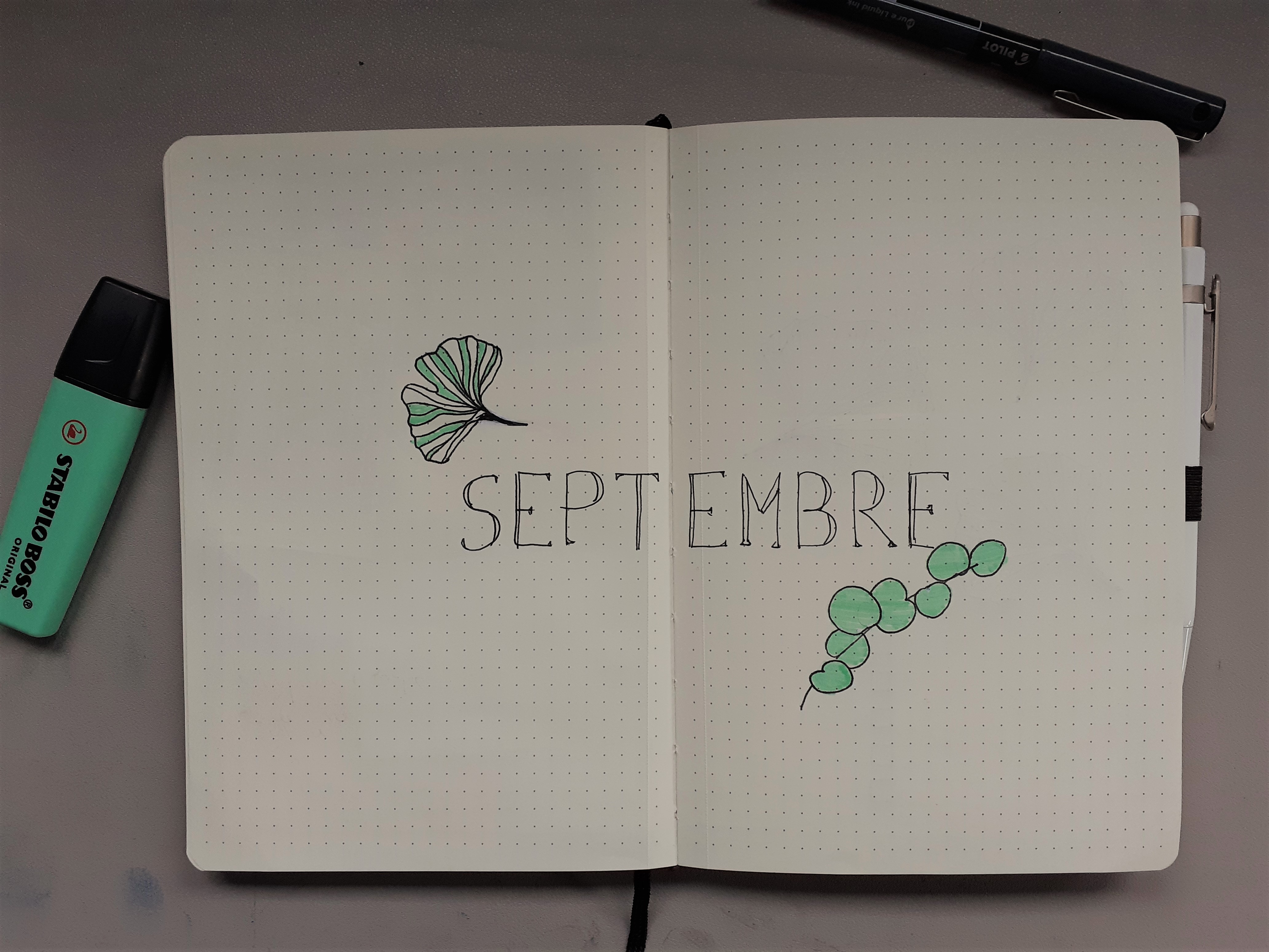 présentation mois thème végétal